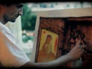 Graffiti on canvas // Jo La Koulure