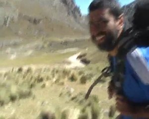 descenso hacia vilca siguiendo el rio cañete