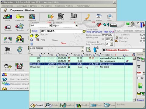 Documents: Créer-Supprimer brouillon - Optimizze - ERP - V12
