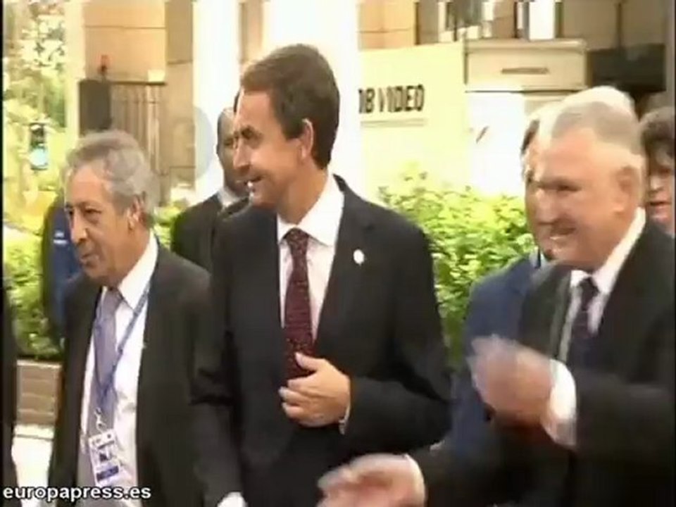 Llegadas de los líderes europeos