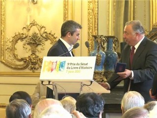 Le Sénat récompense les finalistes du Prix du Sénat du livre d'Histoire 2011