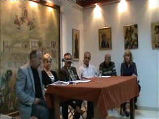 Σύλλογος Ζωγράφων-Ομιλία Ταπακτσόγλου και μελών ΔΣ