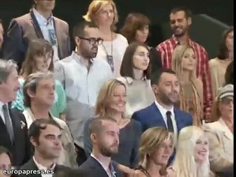 Aguirre y Doña Letizia inauguran Cibeles