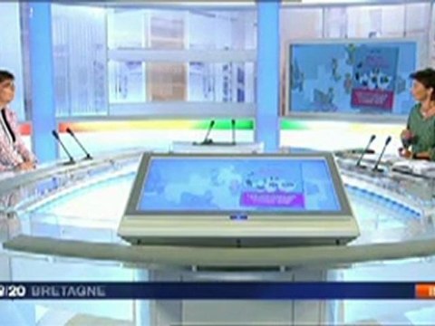 FR3 Ouest, interview d'Anna SAM pour mon tour de France des blogueurs