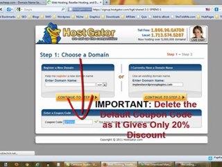 Get 25 Percent Discount on HostGator Web Hosting