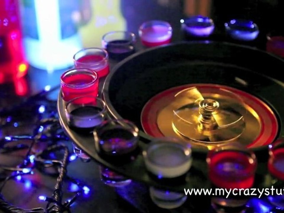 Jeu roulette à boire - Mycrazystuff.com