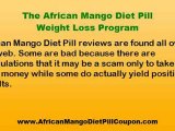 African Mango Diet Pill Weight Loss