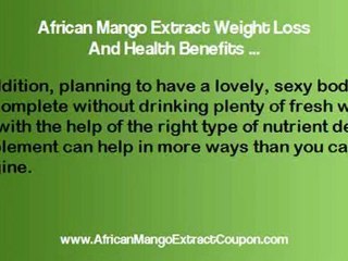 African Mango Extract - What Is It?