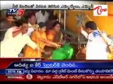 TDP Leaders Dharna at Gunpark for Drinking water problem
