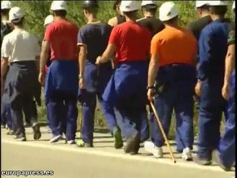 Mineros marchan por el futuro del carbón