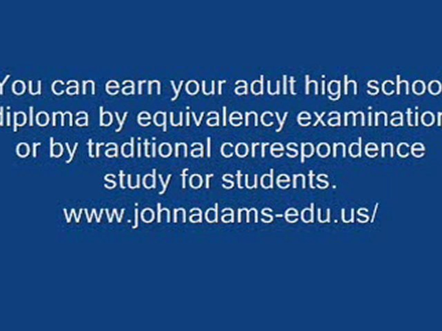 John Adams Virtual School: John Adams Virtual School
