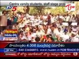 Centra varsity students, staff stage protest