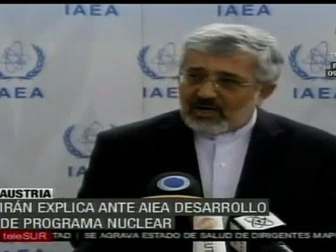 Irán explica ante AIEA, su programa nuclear pacífico