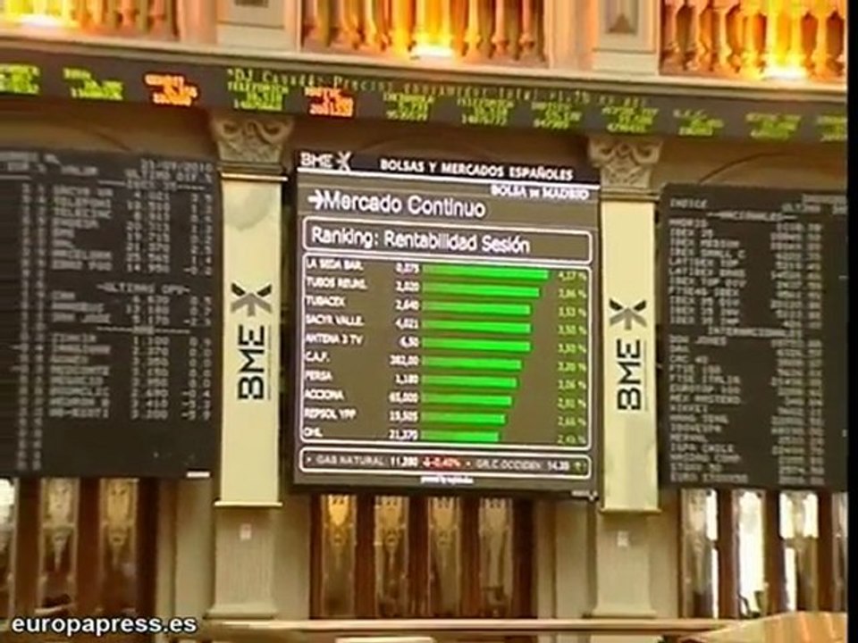 El Ibex 35 sube un 1 por ciento