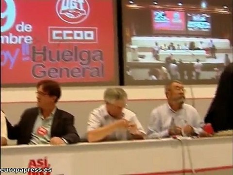 Los sindicatos llaman a la huelga general