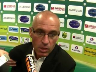 Première sortie publique de Landry  Chauvin le nouvel entraîneur du FC Nantes