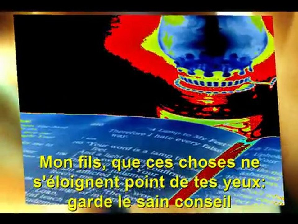 Proverbes chap 3