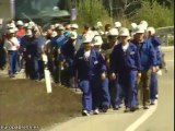 Marcha-protesta de unos doscientos mineros