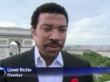 Lionel Richie reçoit la légion d'honneur à Paris