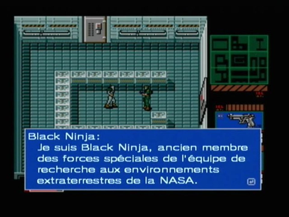 Metal Gear 2 Solid Snake walkthrough 2 - Black Ninja