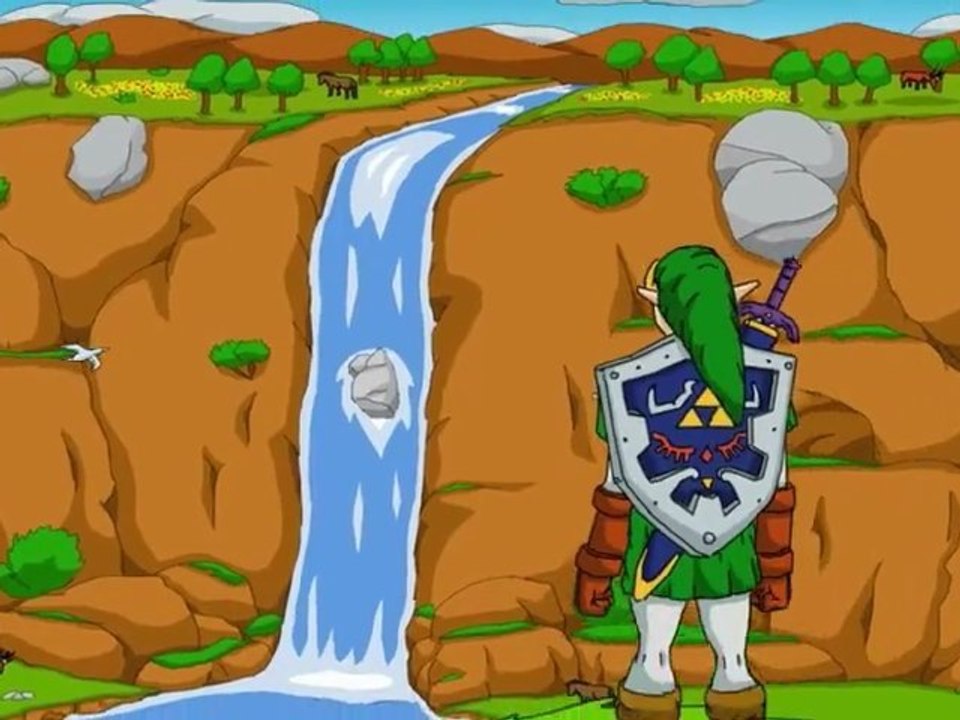 TRAILER 2 The Legend of Zelda - L'Ocarina del Temps, Anime Movie.