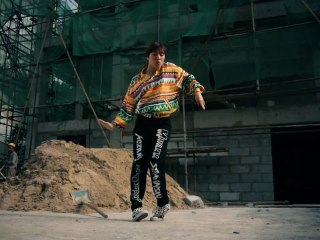 FUNKY LIA Popping Dancer from Korea YAK FILMS in Beijing, China for Keep on Dancing