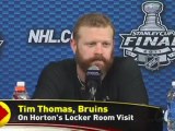 Horton Inspires Bruins in Game 4