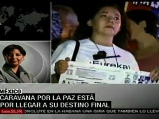 Caravana por la Paz se acerca a Ciudad Juárez, Chihuahua