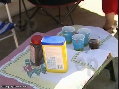 Obligados a vivir en una caseta por desahucio