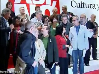 El mundo de la cultura apoya la huelga