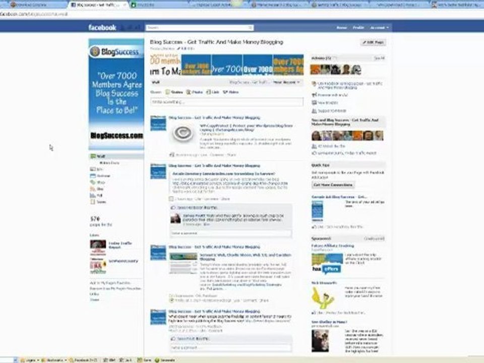 Traffic Generation Week One - Facebook
