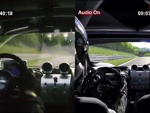 Gran Turismo 5 vs Reality - Pagani Zonda R at Nordschleife