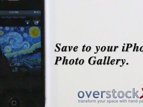 overstock art iphone apps