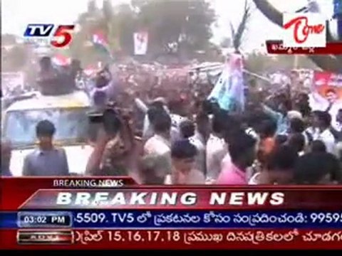 Y.S.Jagan's Odarpu yatra in Kottur