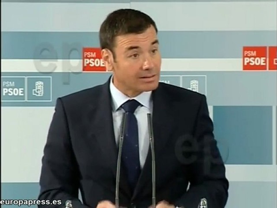 Tomás Gómez, "orgulloso de ser del PSOE"