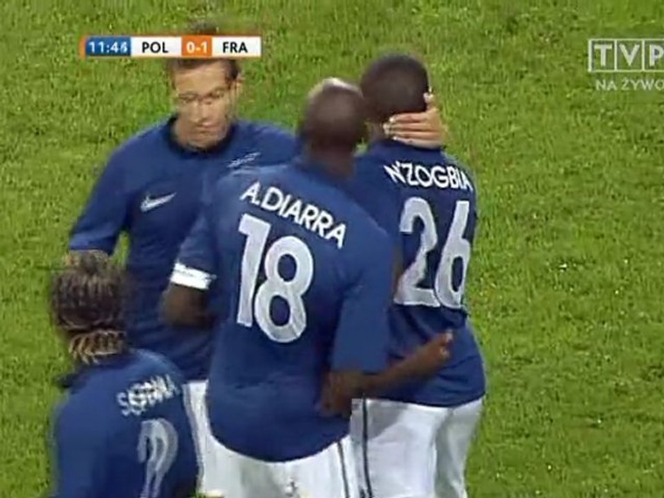 Polska - Francja 0:1 (Jodłowiec – sam.)