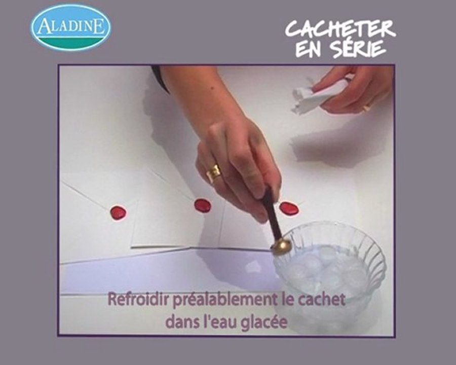 Cacheter à la cire et en série vos enveloppes et faire-parts - Tuto loisirs créatifs