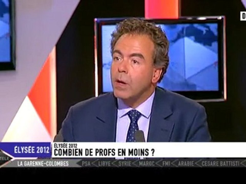 Luc Chatel invité de Elysée 2012 - iTélé - 9 juin 2011