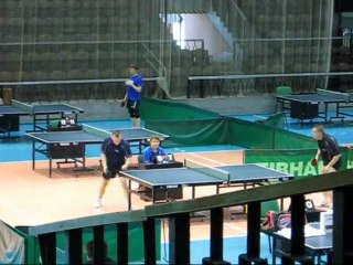 GP Sosnowca  Adam Kasperski - Stanisław Szydło kończący set