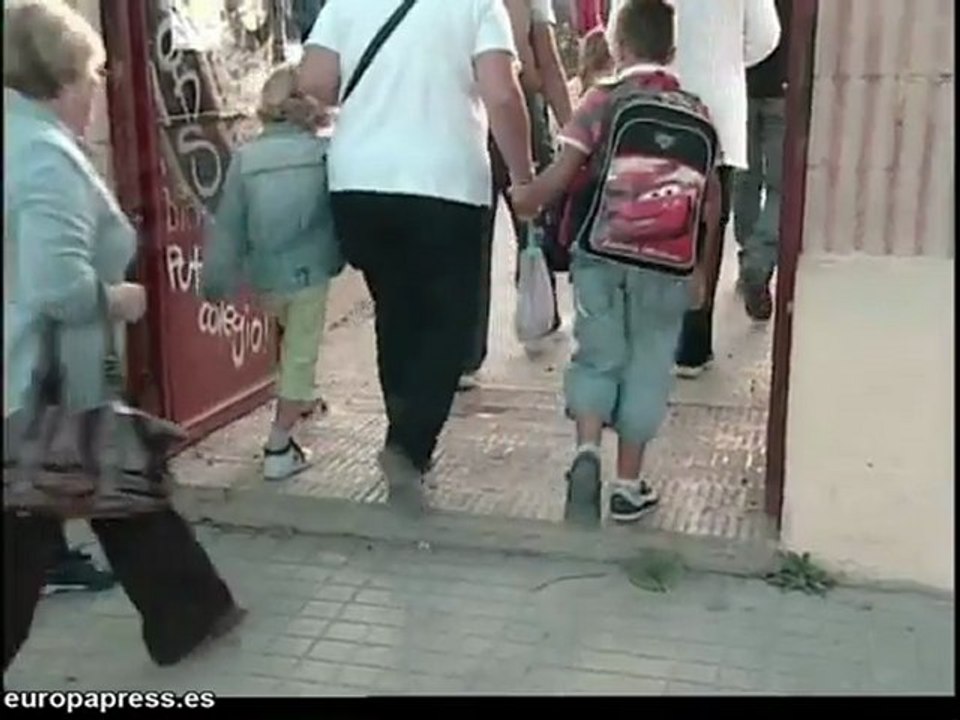 Apertura con normalidad en un colegio de Valencia