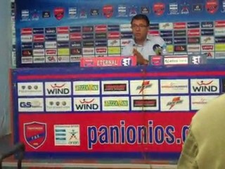 Συνέντευξη Τύπου Τάκη Λεμονή (2)