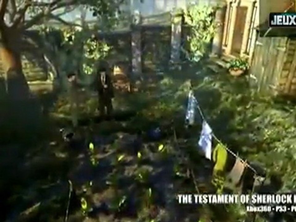 Le Testament de Sherlock Holmes - E3 2011 trailer