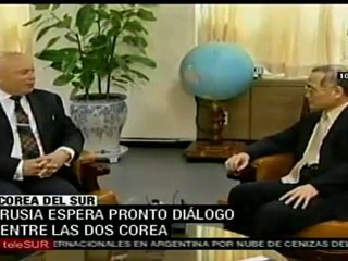 Rusia impulsa diálogo entre Norcorea y Surcorea