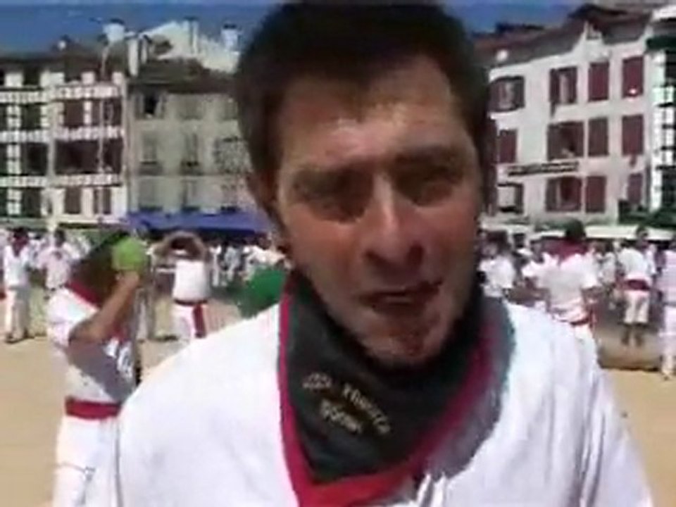 Les courses de vaches - Fêtes de Bayonne 2007