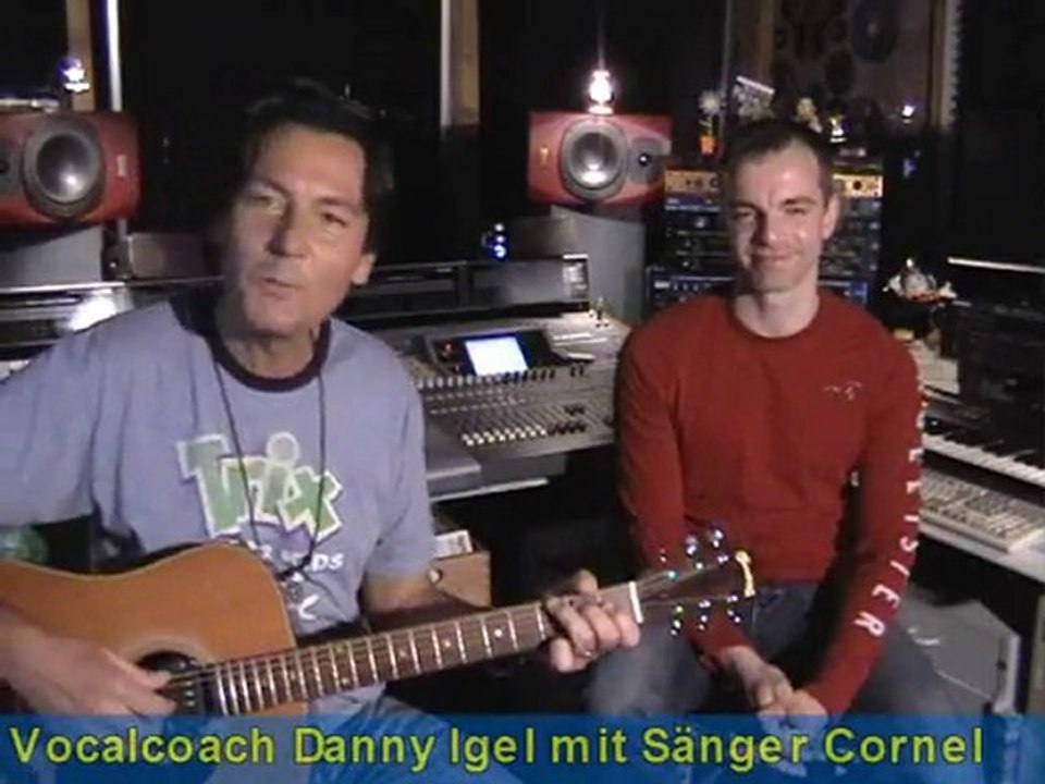 SÄNGER CORNEL MIT VOCALCOACH DANNY IGEL CHRISTMAS 2010