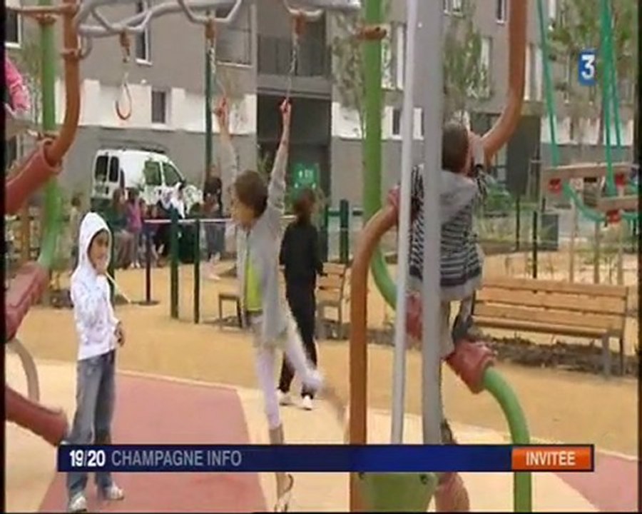 Inauguration du parc central du quartier Wilson