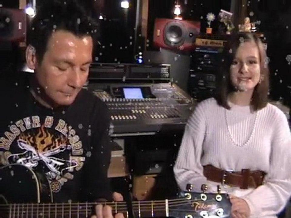 CHRISTMAS MIT PHILLI 13JAHRE ALT IM TONSTUDIO MIT DANNY IGEL