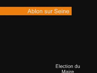 Election du maire - Mars 2008