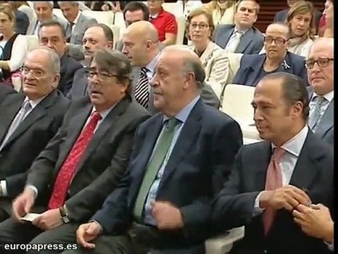 Madrid premia a la Selección Española de Fútbol