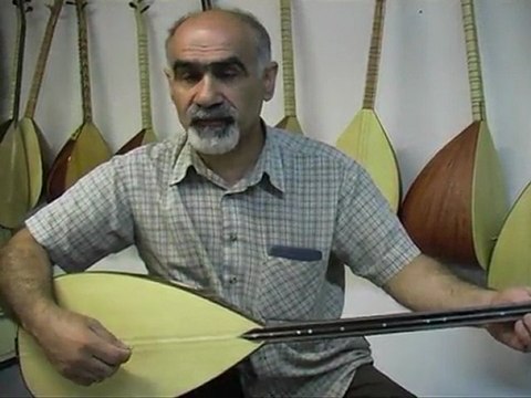 Ardıç bağlama kısa sap 43cm baki yilmaz saz evinden(Juniper short neck)